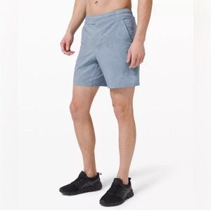 Men's Lululemon Blue Gray 9 inch inseam shorts